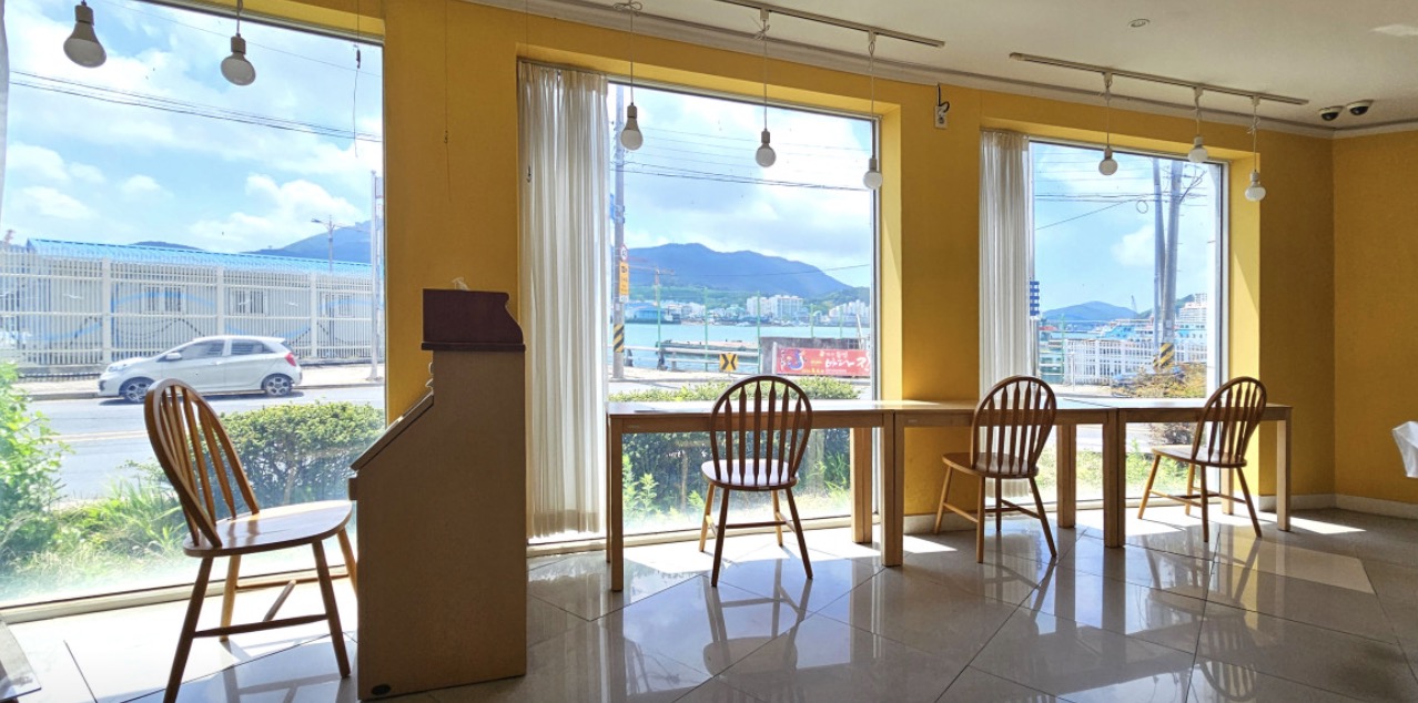 통영한산호텔 라운지